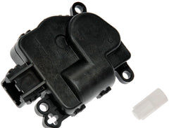 Dorman HVAC blend door actuator assembly showing direct replacement compatibility
