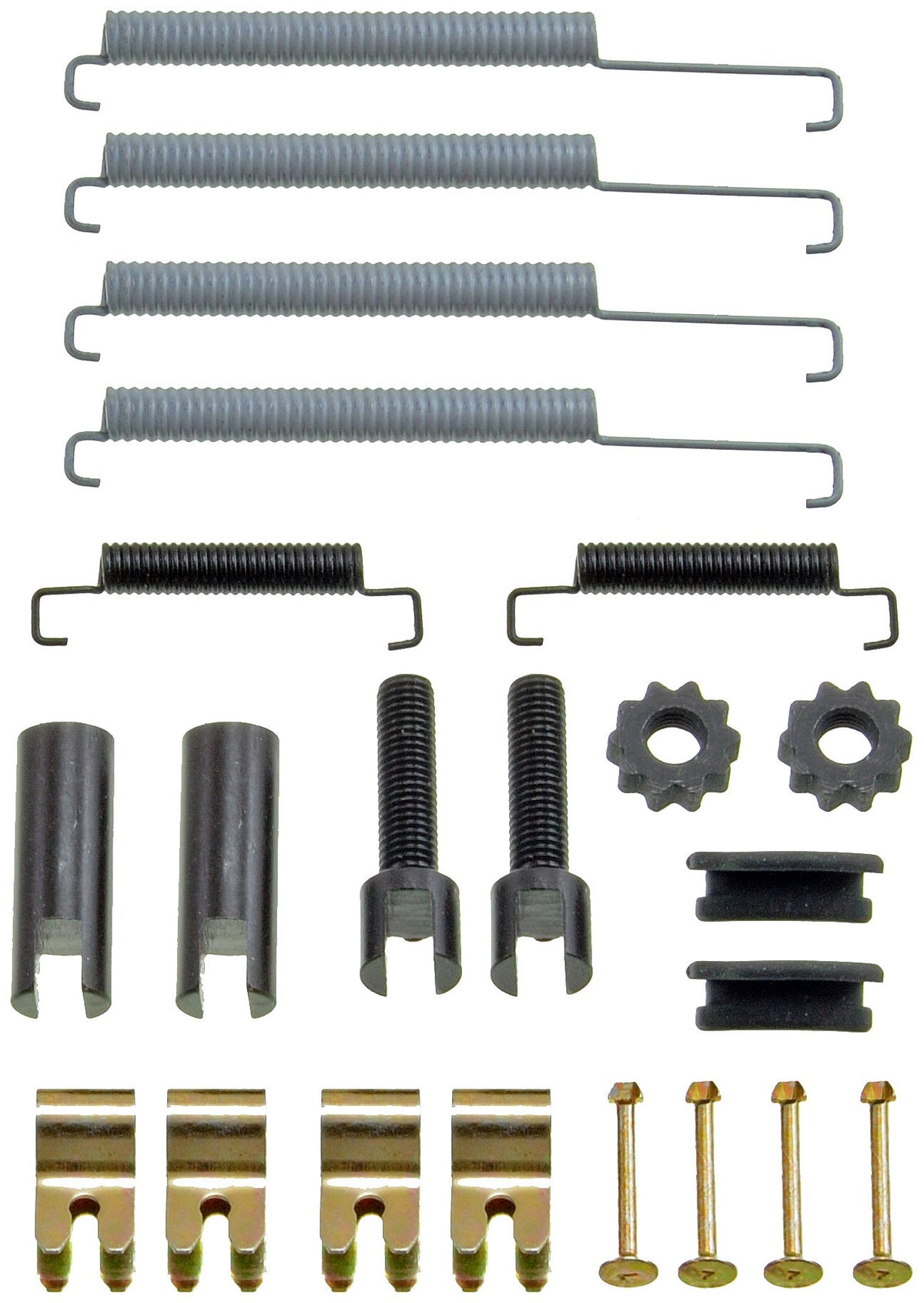Dorman HW7329 rear parking brake hardware kit for reliable repair and durable performance.
