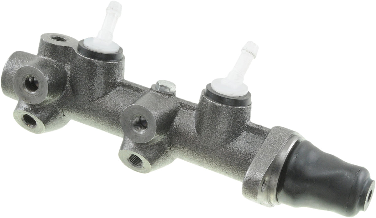 Dorman M93354 brake master cylinder closeup showing precision replacement and reliability