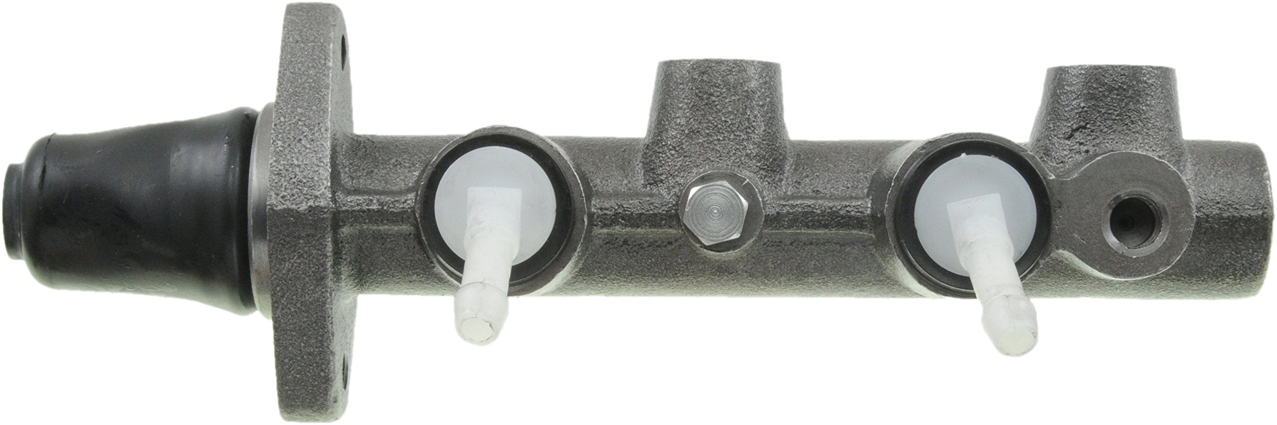 Dorman M93354 brake master cylinder valve assembly closeup with robust SAE-compliant design