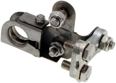 Dorman OE FIX battery terminal bolt-on clamp highlighting compatibility with Ford Edge and F-150.