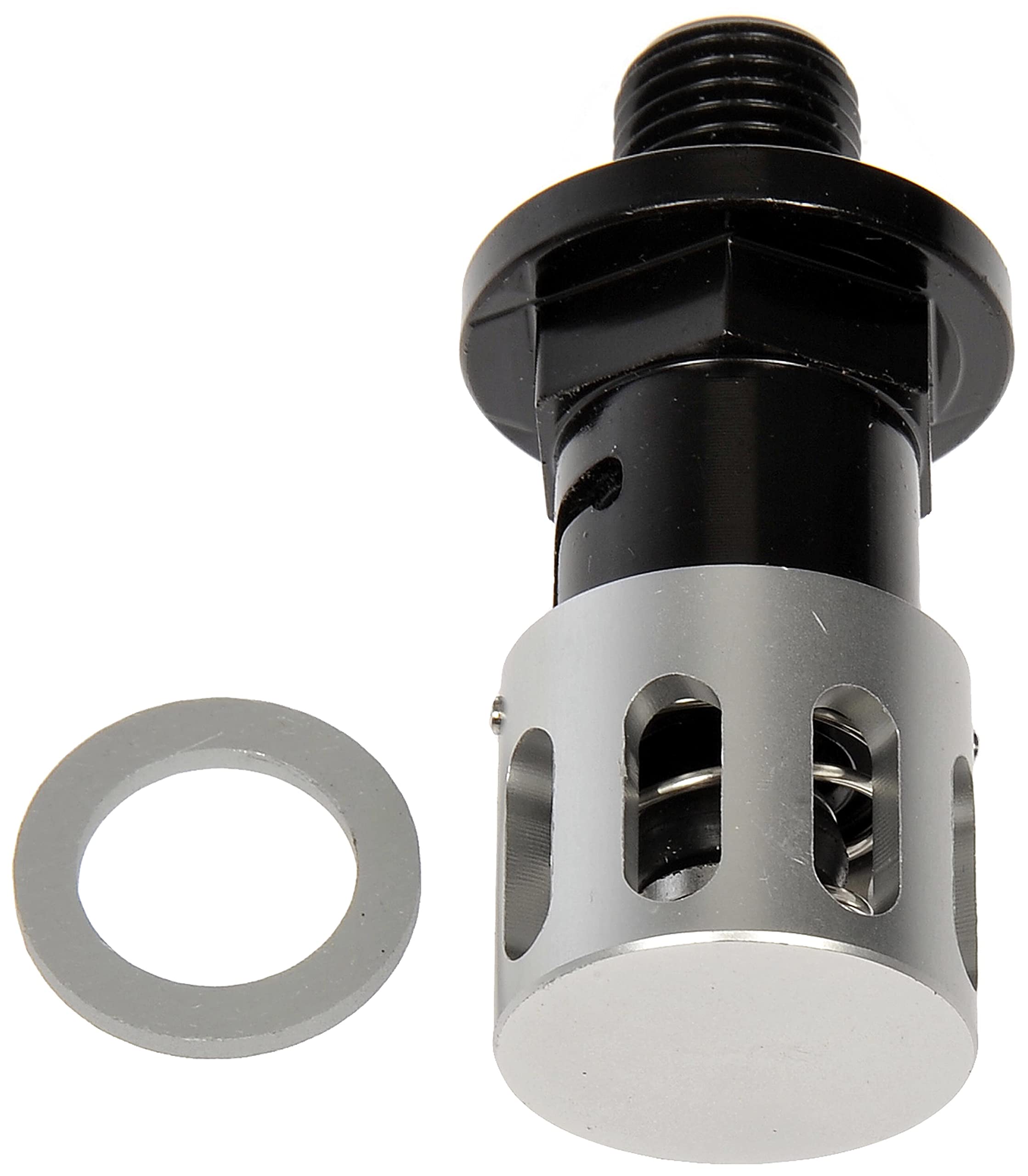 Dorman Twist Drain under-hood view highlights durable coating and fit.