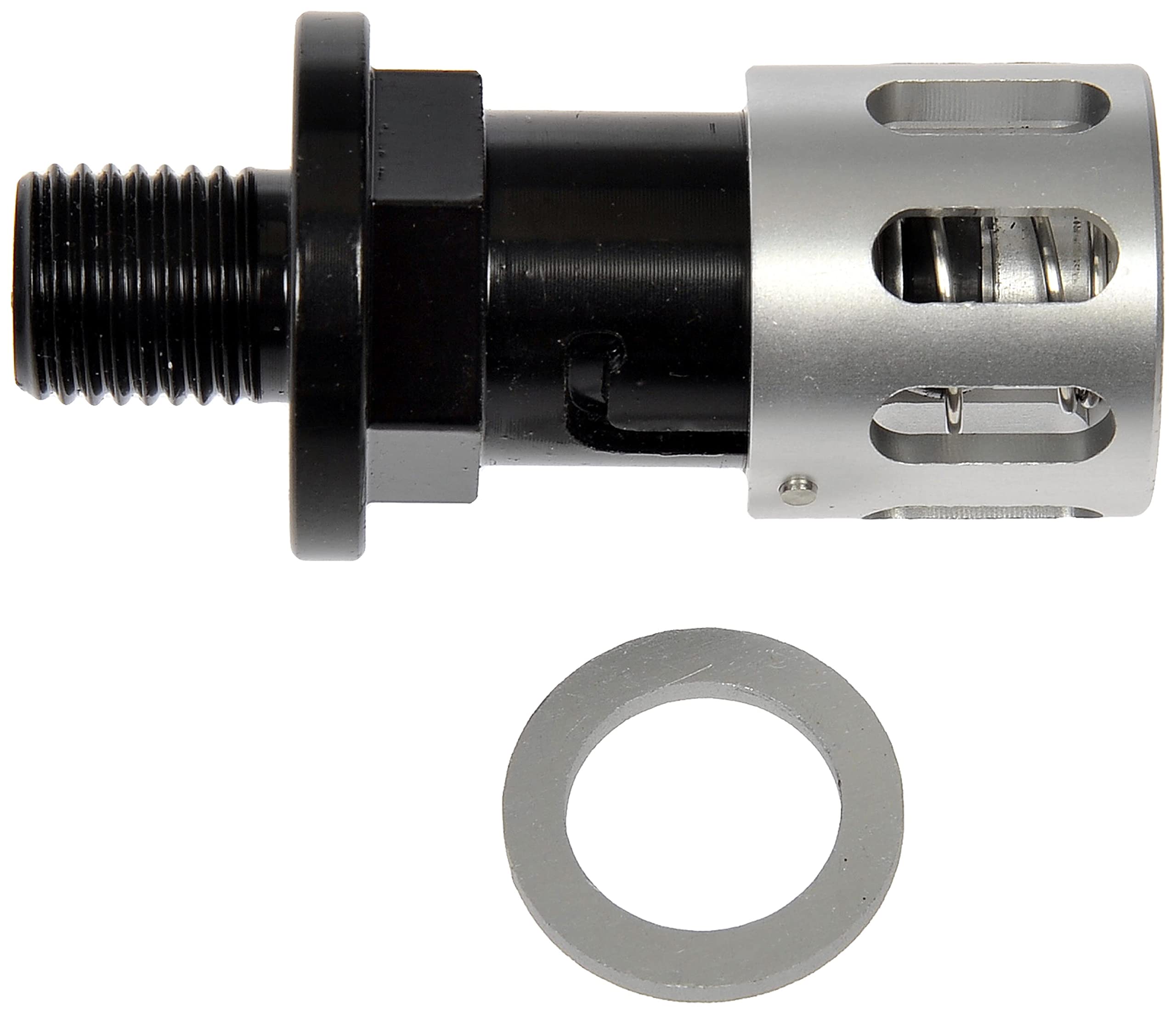 Dorman Twist Drain seal seating shows leak resistance during oil changes.