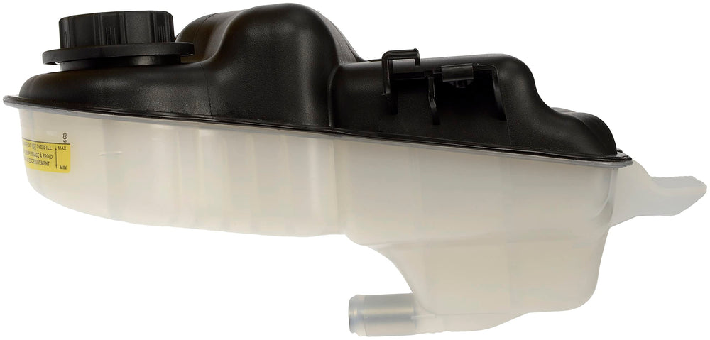 Dorman under-hood heat-resistant reservoir demonstrates durability.