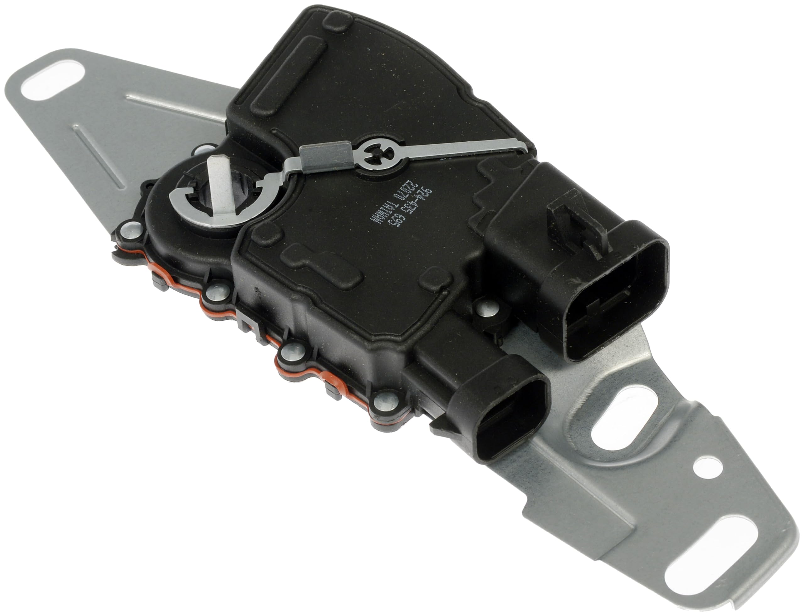Dorman vehicle speed sensor black front view for reliable replacement