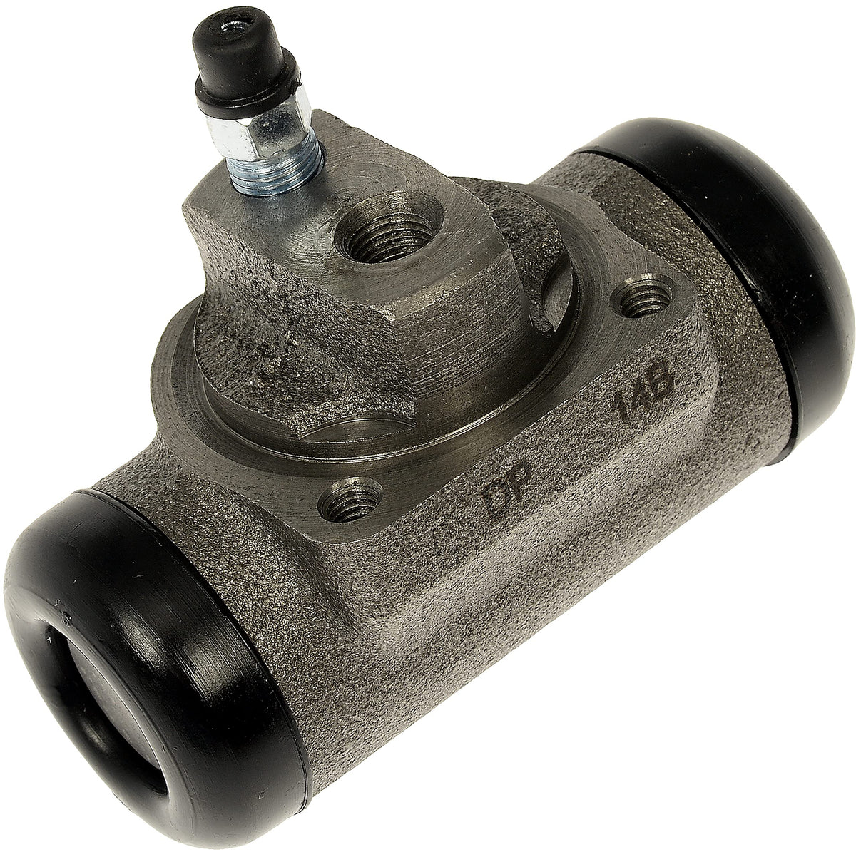 Dorman W37785 rear drum wheel cylinder front view showing direct-fit compatibility.
