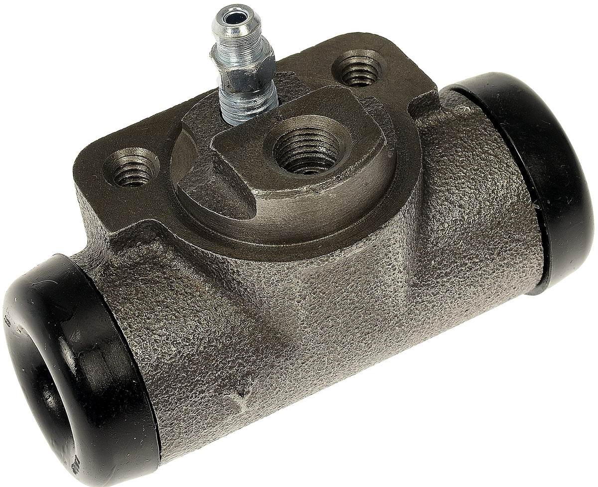 Dorman W37862 rear drum brake wheel cylinder assembly shown in close-up for precise fit