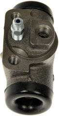 Dorman W37862 wheel cylinder metal body close-up highlighting construction