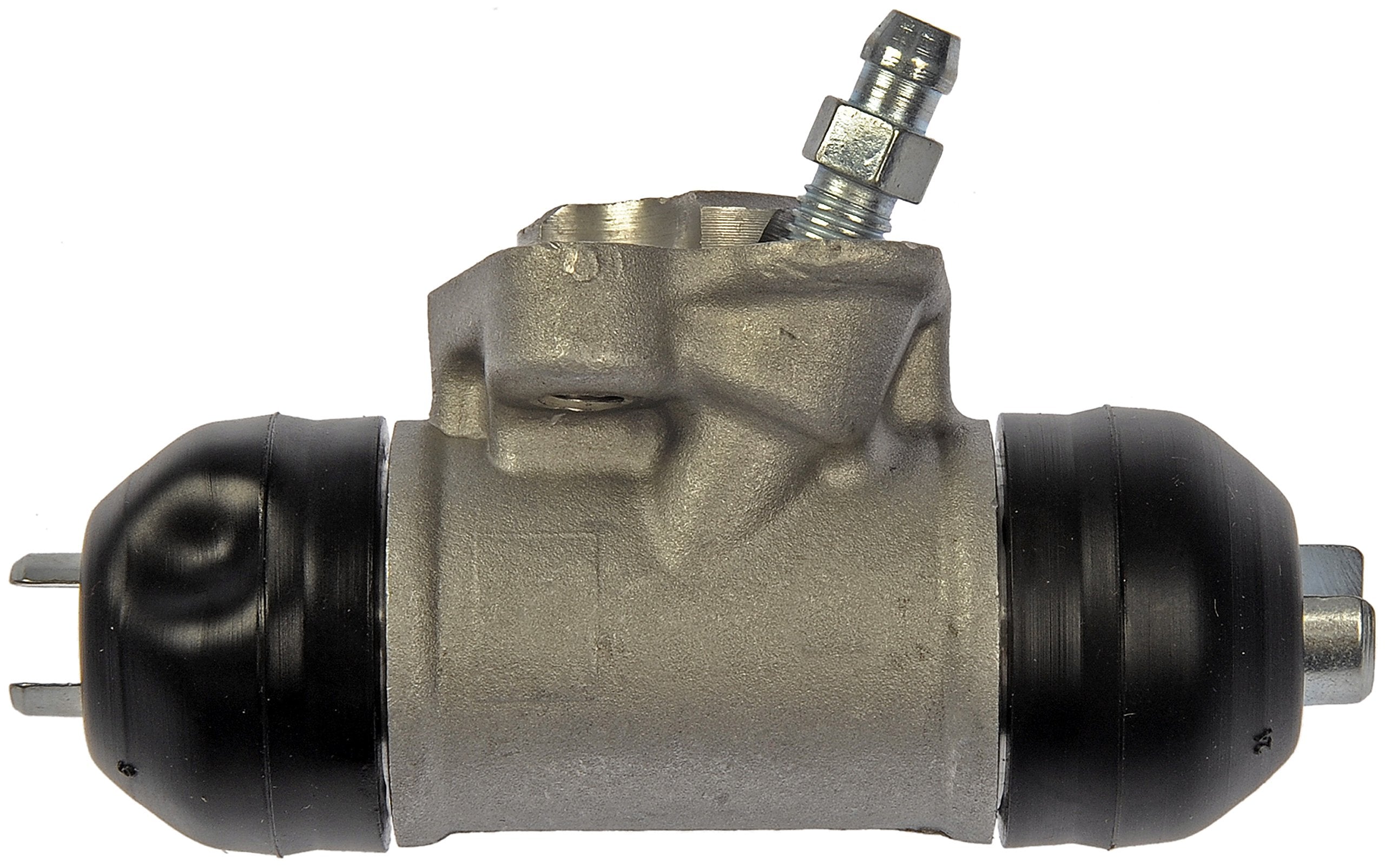 Dorman W610156 aluminum body wheel cylinder close-up highlighting durable construction.
