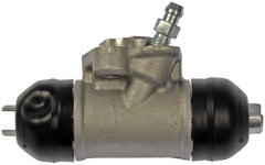 Dorman W610156 aluminum body wheel cylinder close-up highlighting durable construction.