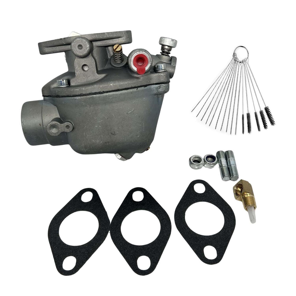 Dosens carburetor body close-up highlighting durable construction for MF compatibility.