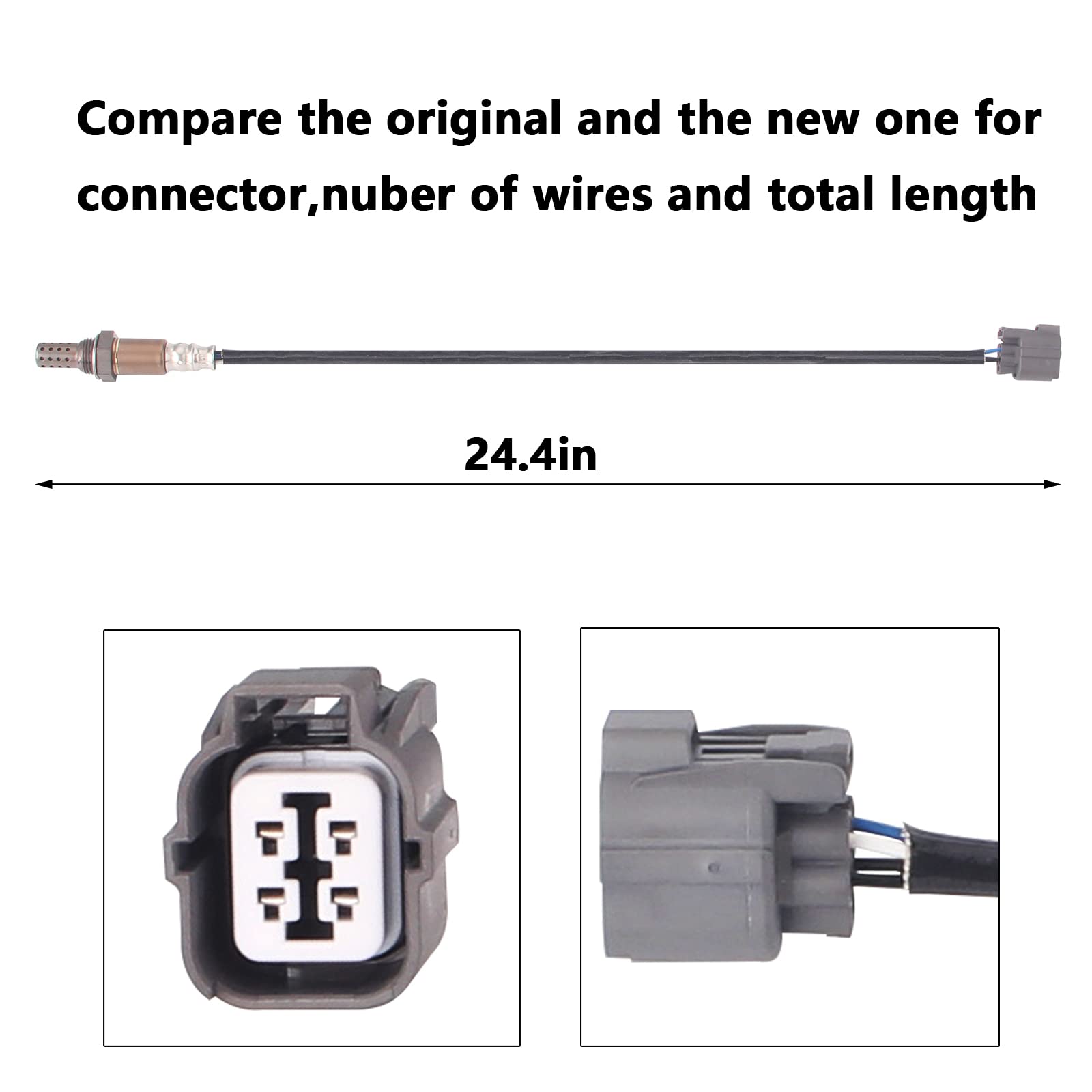 DOSKJOK upstream O2 sensor for NSX and TL endures high heat for reliability.