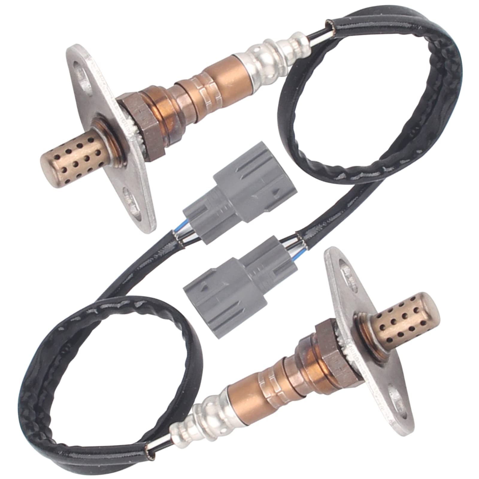 DOSKJOK oxygen sensor upstream downstream for Tacoma 2.4L with wiring, steady readings