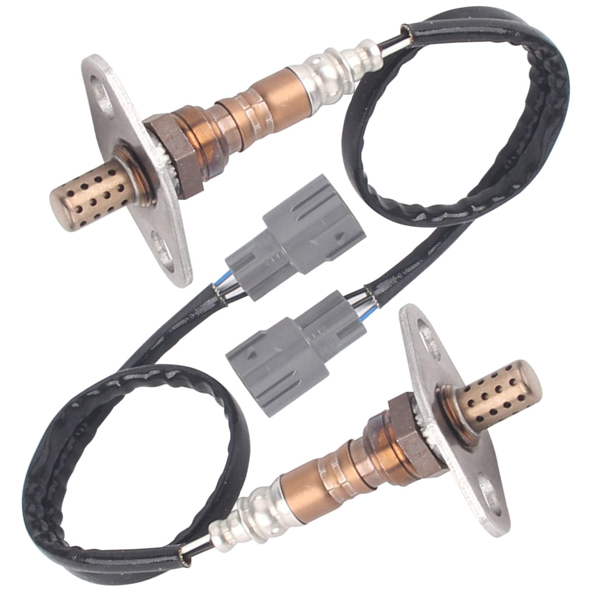 DOSKJOK oxygen sensor upstream downstream for Tacoma 2.4L with wiring, steady readings