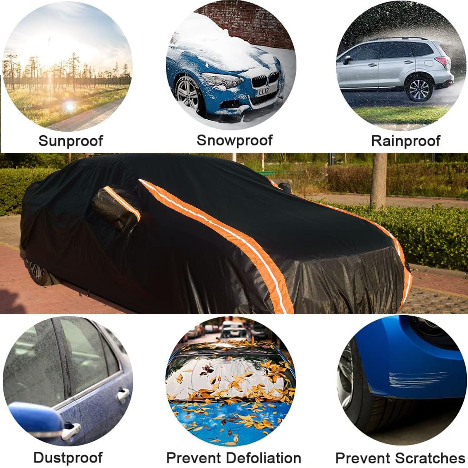 Dototow lab-tested waterproofing protects Subaru WRX from snow and rain