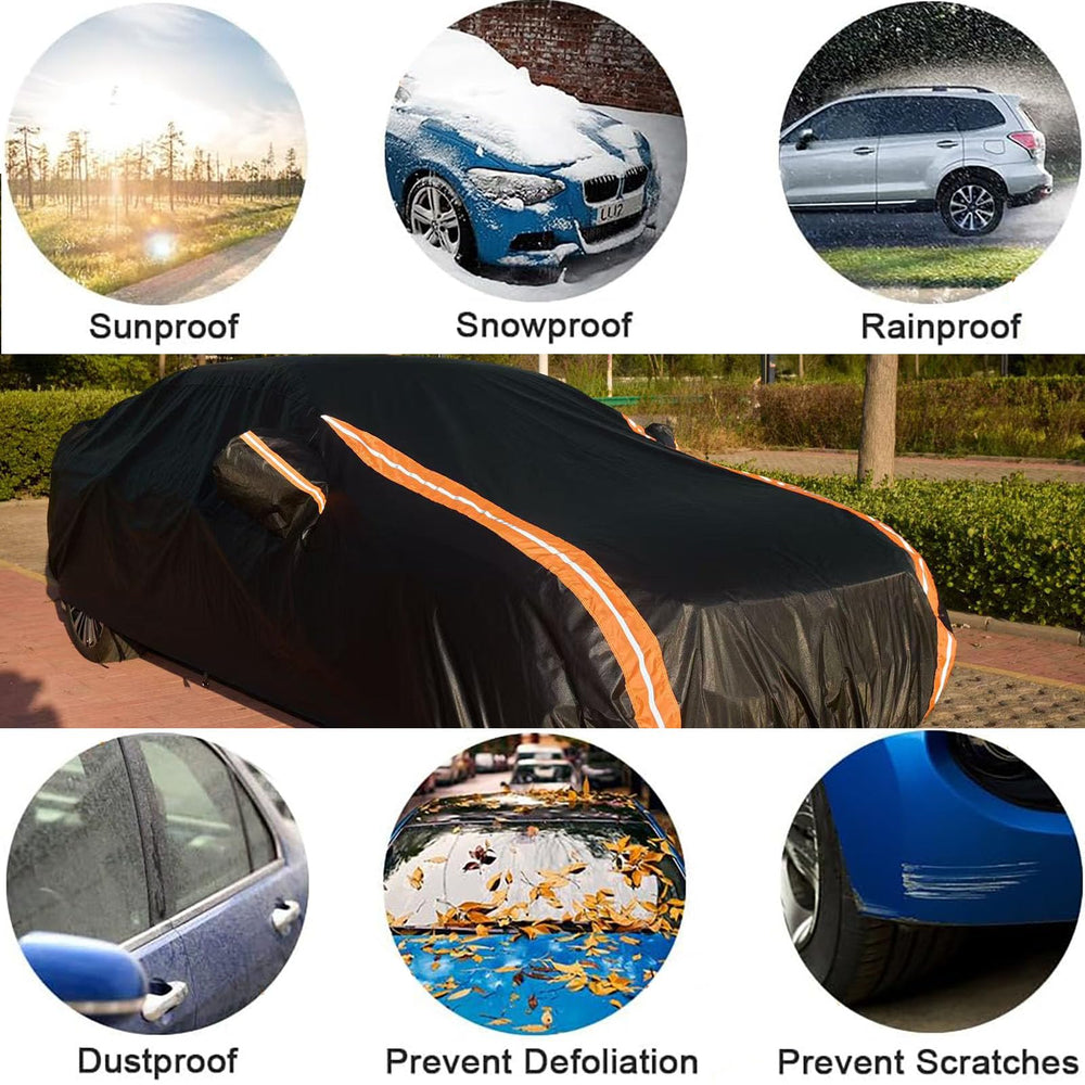 Dototow lab-tested waterproofing protects Subaru WRX from snow and rain