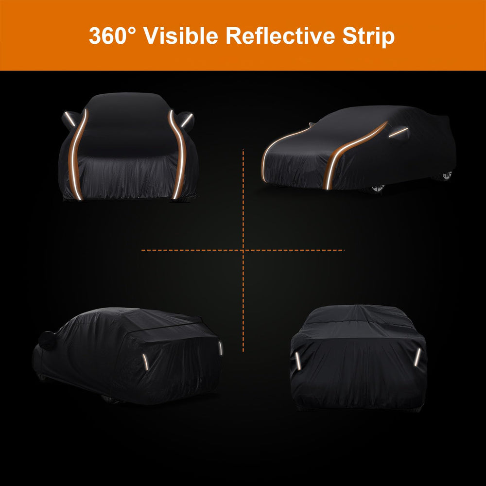 Dototow reflective strips enhance night visibility for safer parking