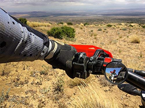 Doubletake Trail Mirror steady view on rough terrain