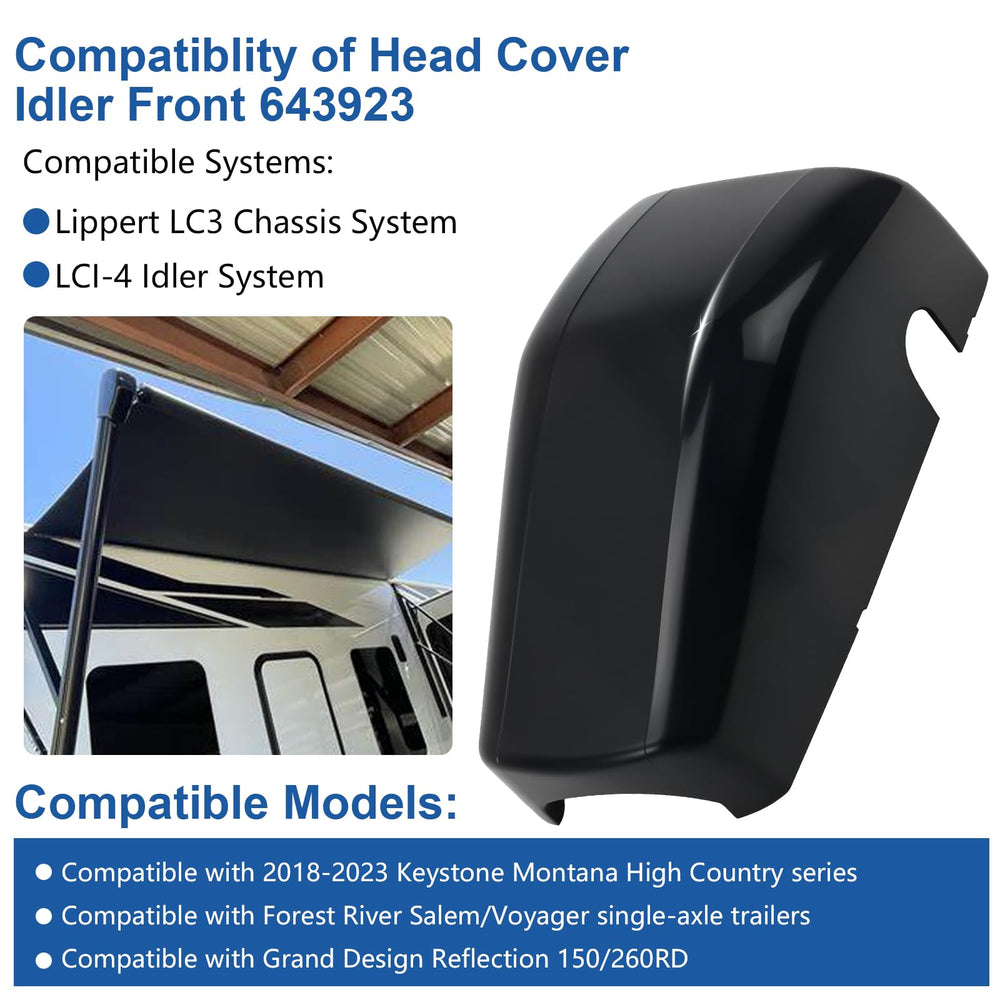 Doufuhua rv awning end caps cover guards end caps against debris.