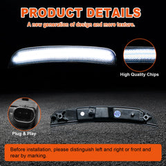 DouMmantn Chrysler 300 rear smoked side marker lights stylish and durable