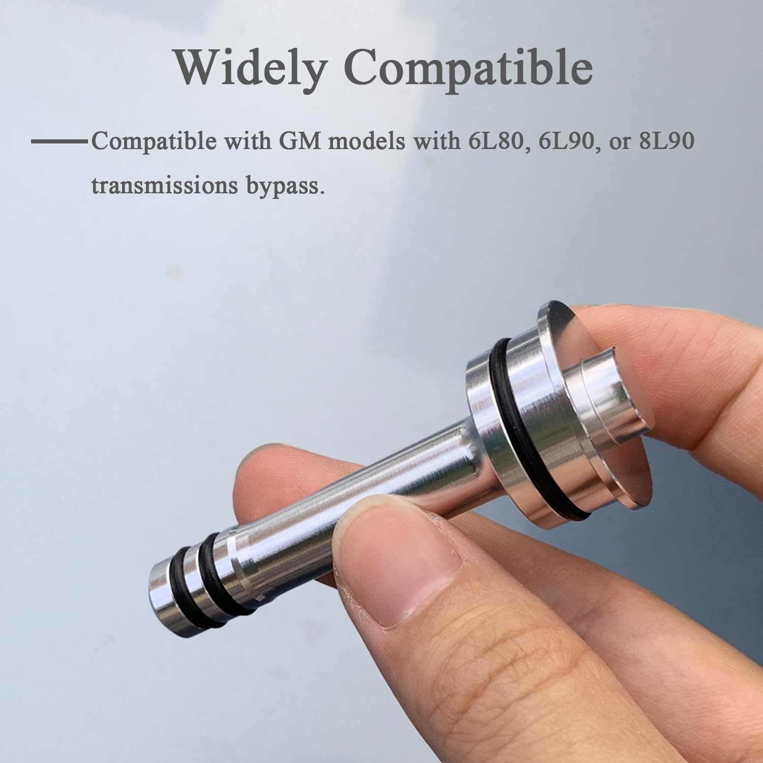 Dovabietar CNC machined aluminum body with precise fit for stock bypass housing.