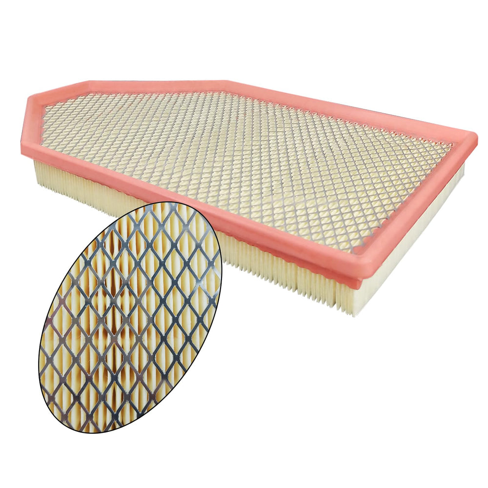 DOVOSO engine air filter for Challenger and Charger enhances airflow.