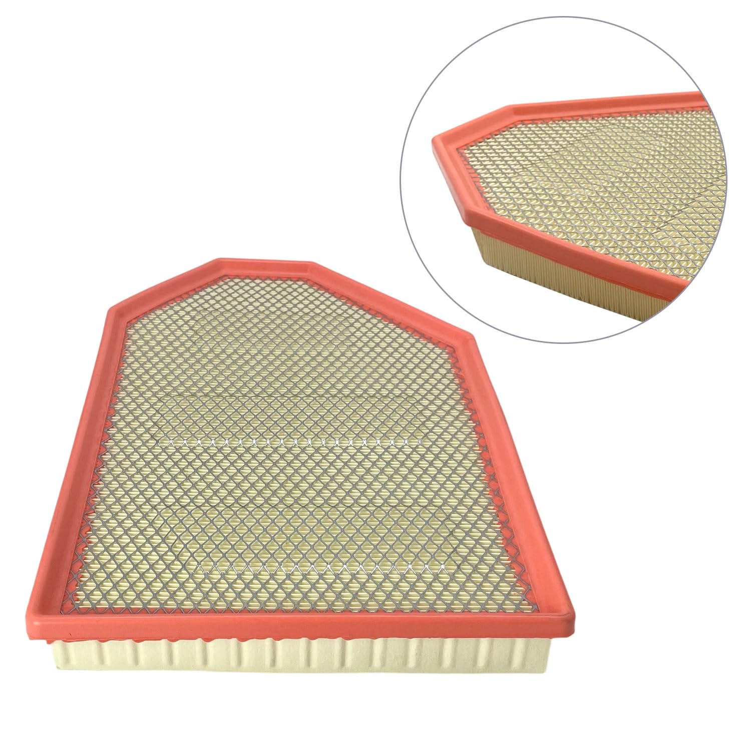 Close-up view of DOVOSO filter material showing durable media.