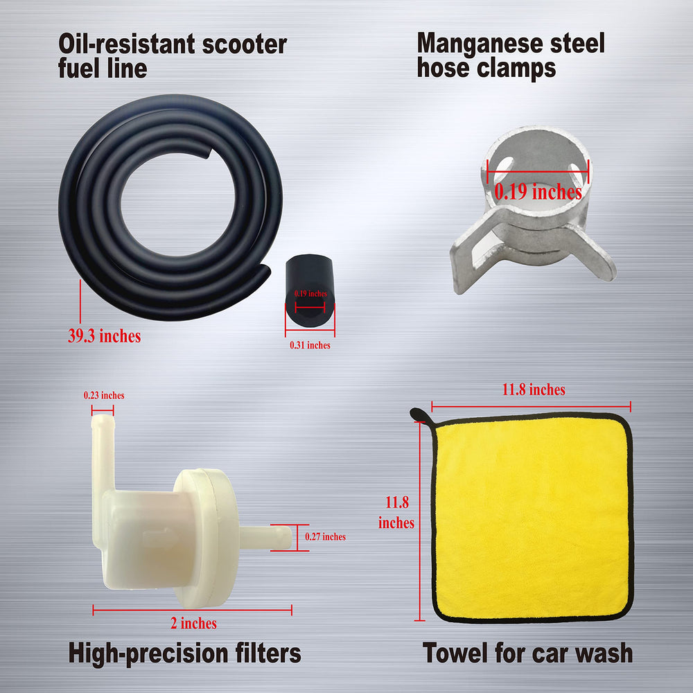 DPHXF Masday installation kit with clamps simplifies replacement.