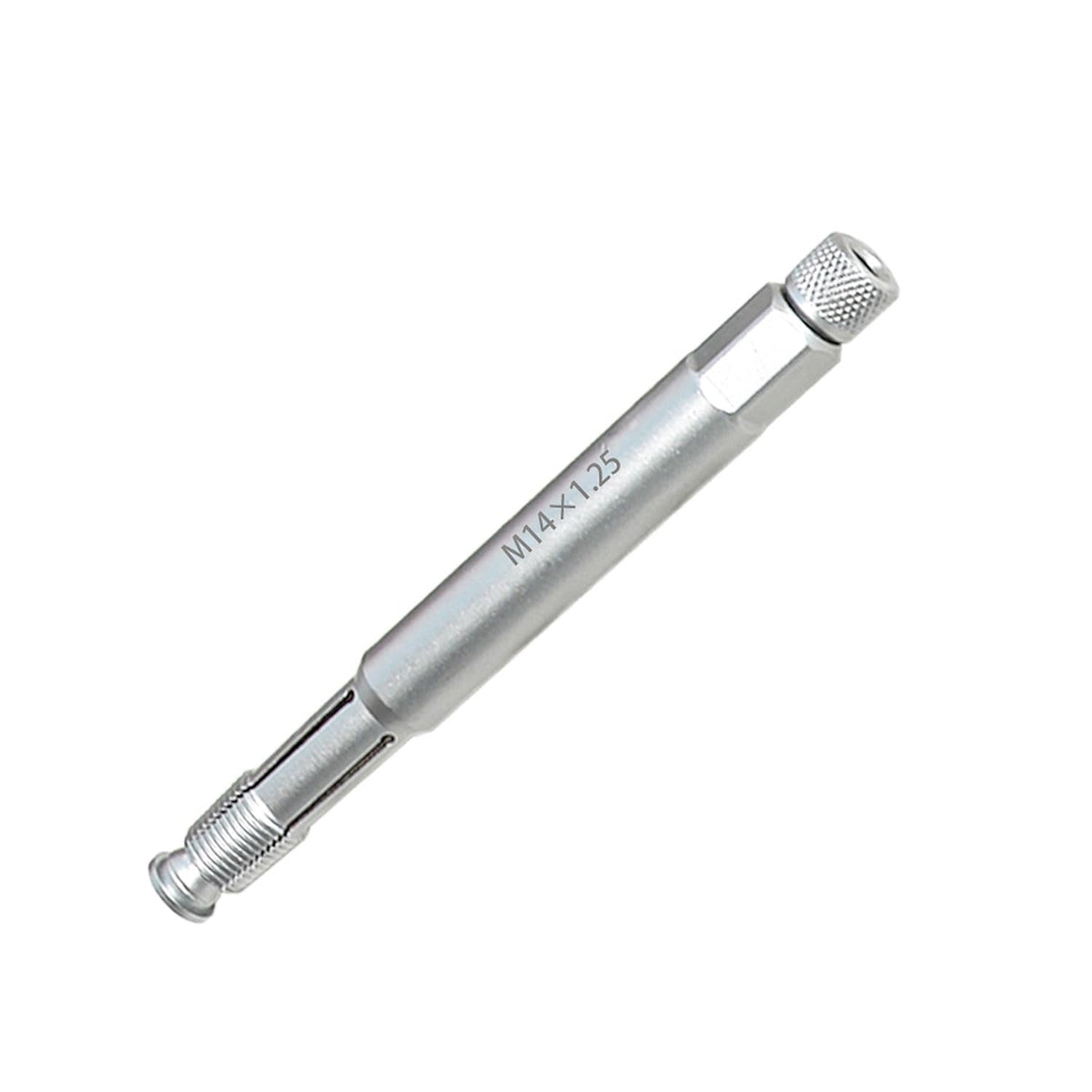 DPTOOL 14mm back tap close-up showing precise threading repair capability