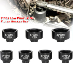 DPTOOL 27mm socket supports BMW and Mercedes filter caps with a secure fit.
