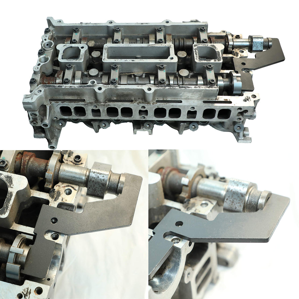 DPTOOL camshaft alignment plate assists Ford EcoBoost engines