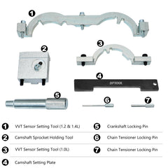 DPTOOL camshaft crankshaft alignment tool used for precise timing setup
