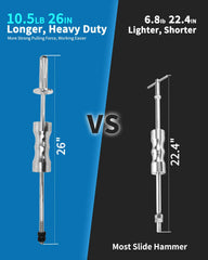 DPTOOL CV joint fork 48mm fits a wide range of front axles.
