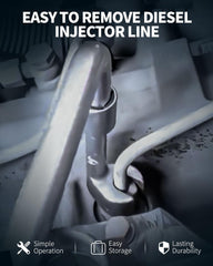 DPTOOL diesel injector line socket 16mm for easy access