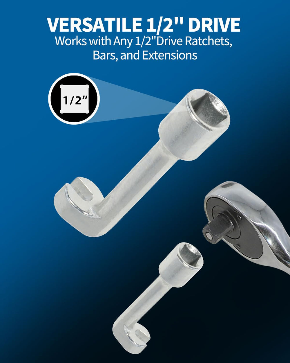 DPTOOL diesel injector line socket 19mm for robust connections