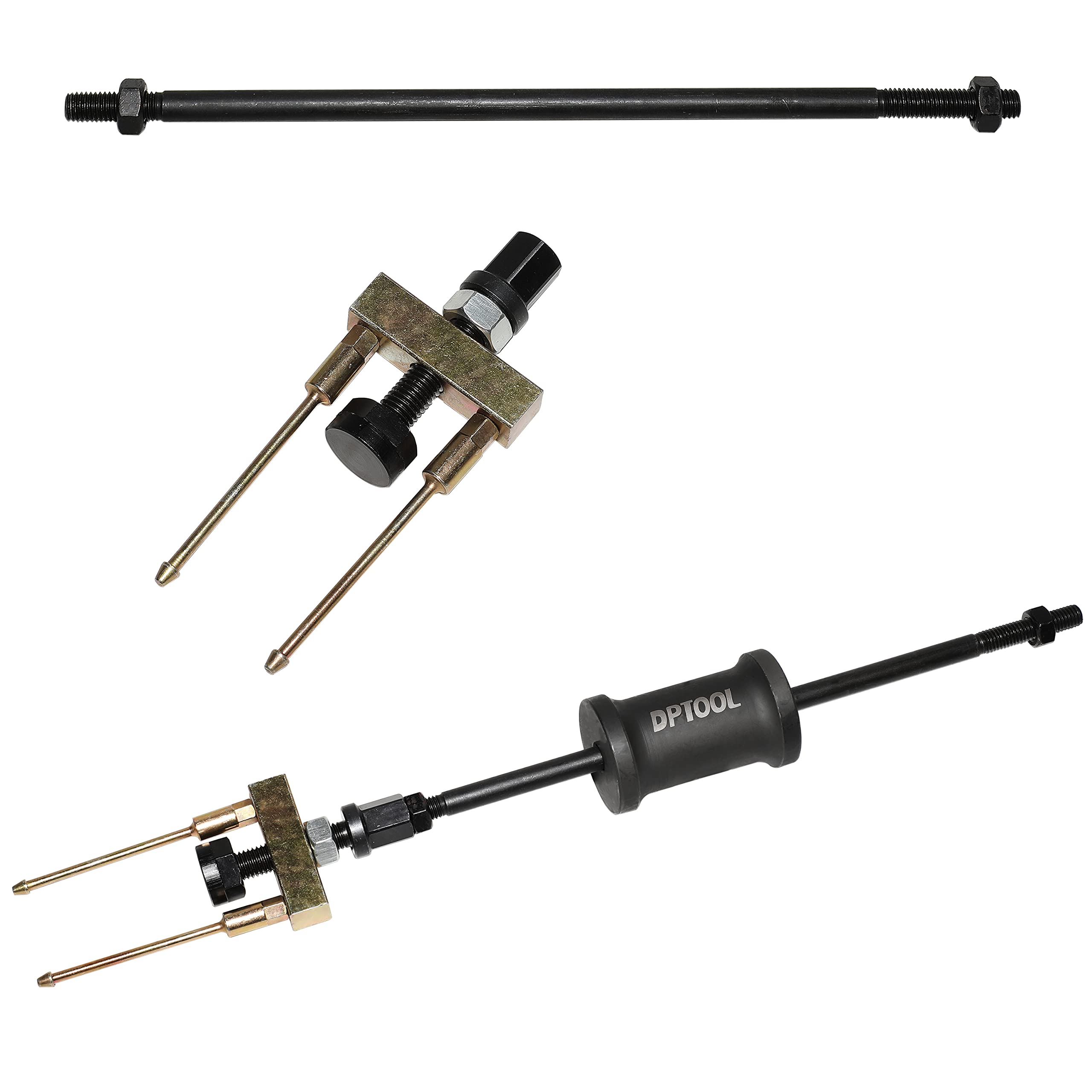 DPTOOL diesel and petrol injector puller supports both fuel types