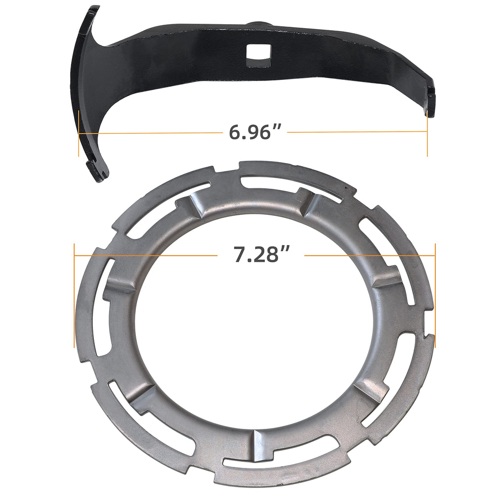 DPTOOL easy-to-use design saves time with a standard ratchet or breaker bar.