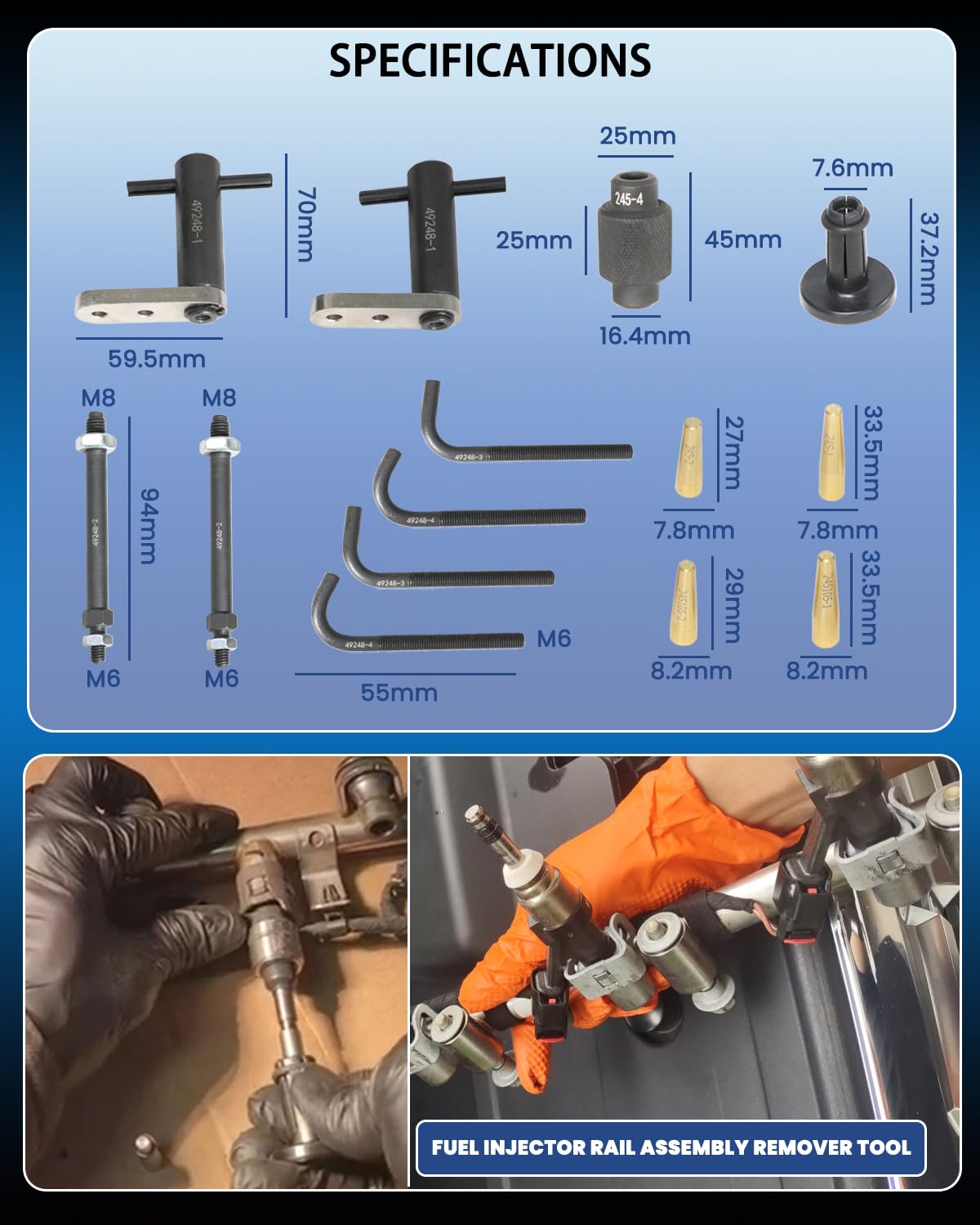 DPTOOL EN-49245-4 seal sizer for accurate O-ring sizing
