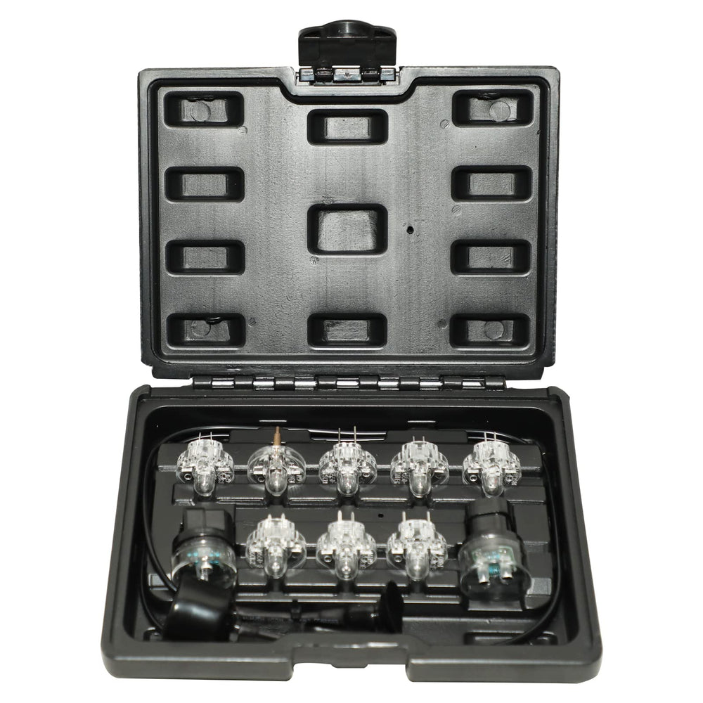 DPTOOL Noid Light Test Kit assembly for quick injector diagnostics.