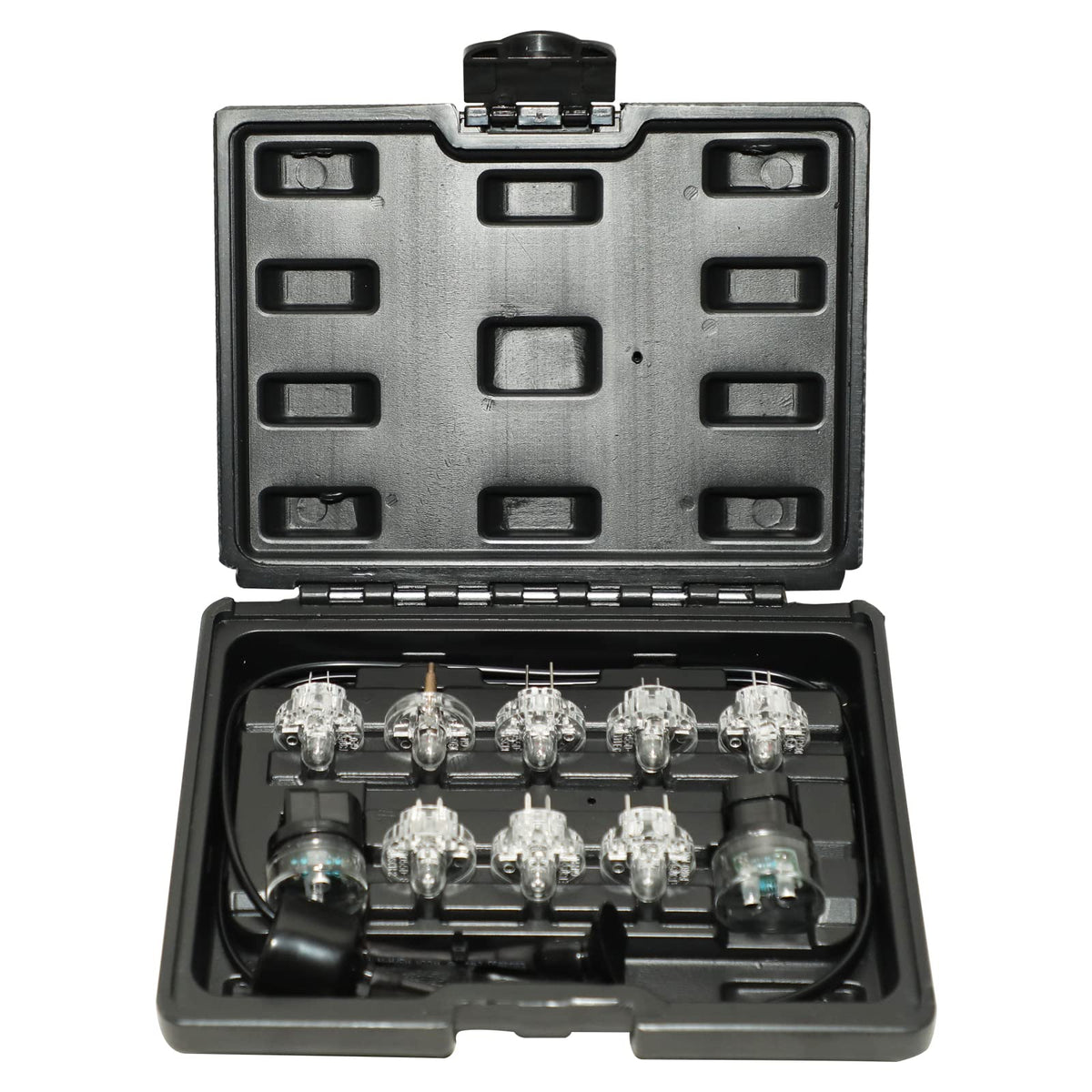 DPTOOL Noid Light Test Kit assembly for quick injector diagnostics.