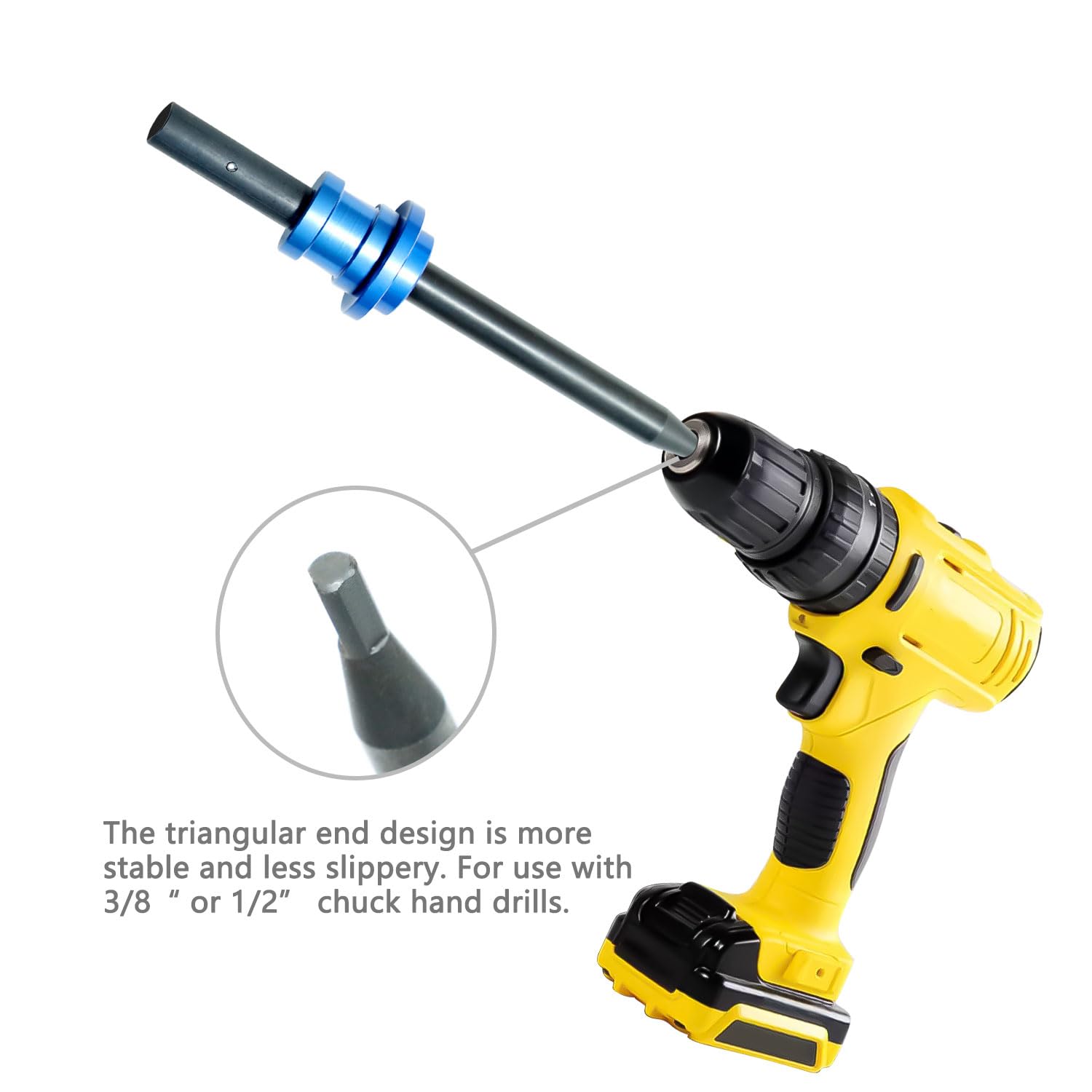 DPTOOL oil pump primer tool 3/8 or 1/2 chuck compatibility enables versatile drilling.