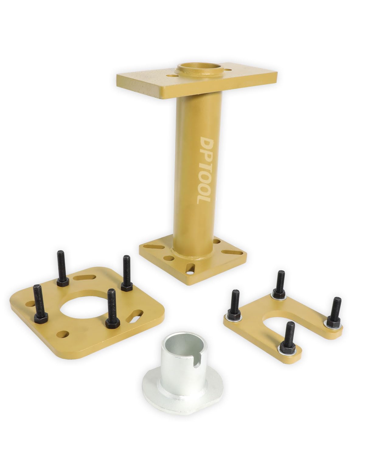 DPTOOL rear axle bearing puller with wheels eases removal on demanding jobs.