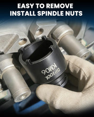 DPTOOL spindle nuts socket 25mm for multiple vehicles