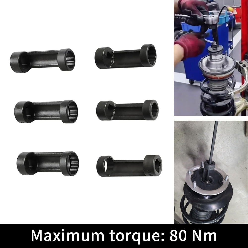 DPTOOL Strut Nut Socket 21mm, 12-point, 1/2 inch drive for efficient replacement.