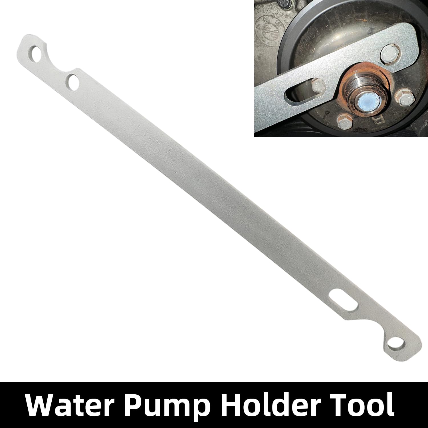 DPTOOL two-piece fan clutch wrench set ready for BMW repair