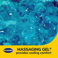 Dr. Scholl's cushion features cool orthopedic gel for heat relief during commutes.