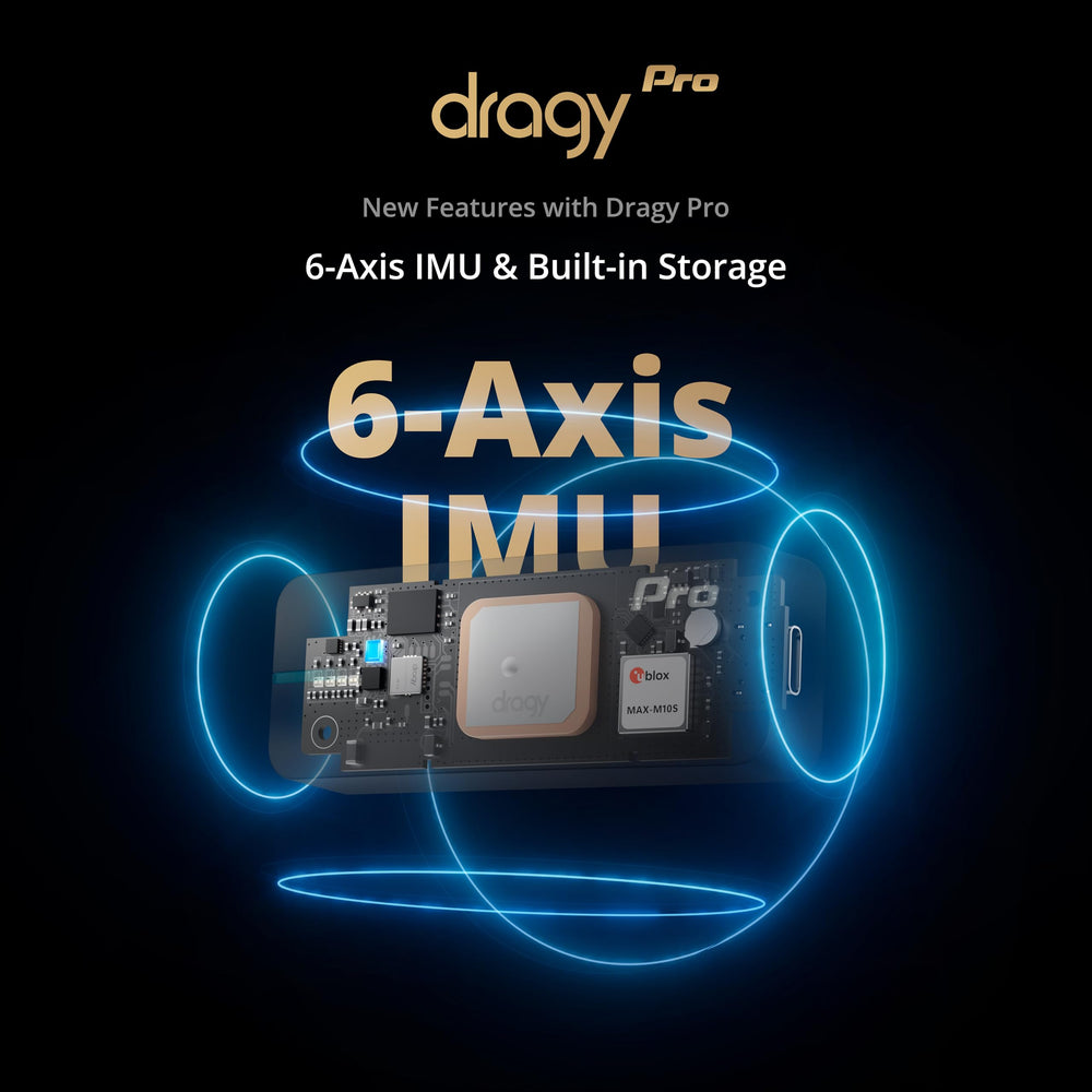 Dragy Pro 128MB storage supports extended race runs