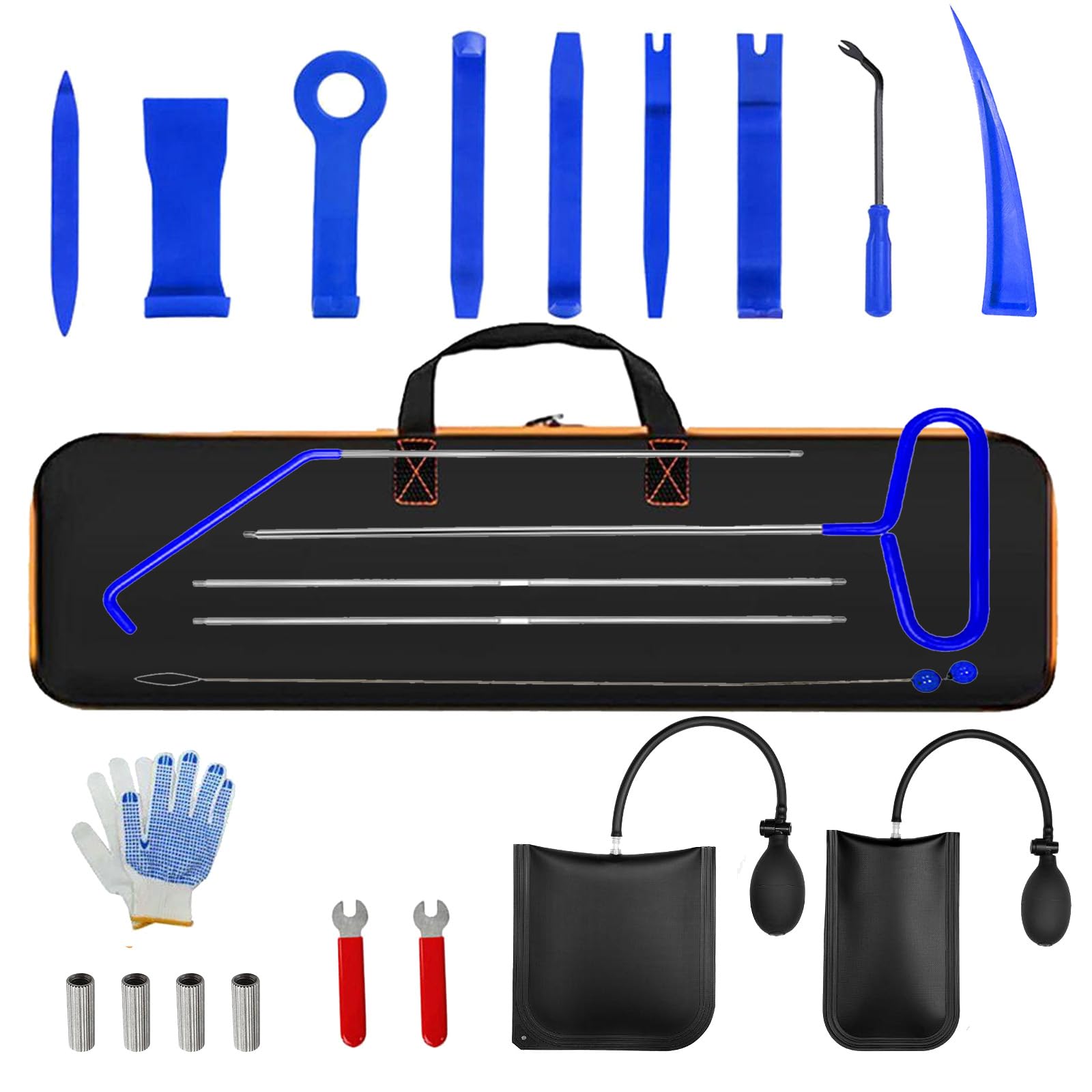 DrainJH professional car tool kit in stainless steel for durable auto repairs