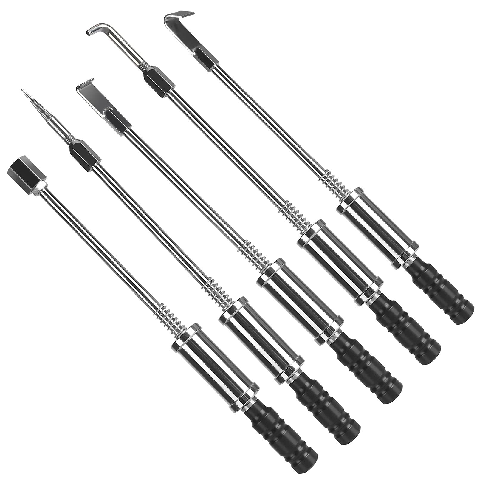 DRAMLOR replacement heads and tabs enable fixes for various dent shapes.