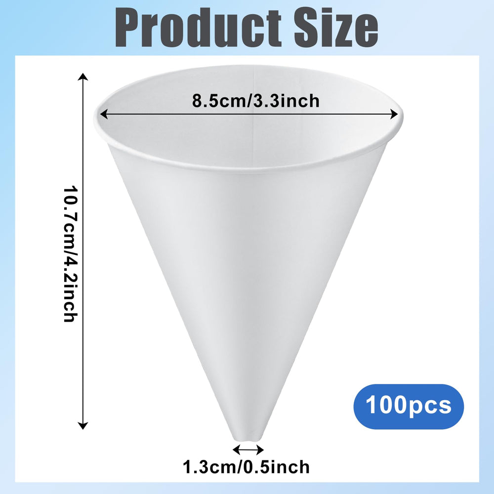 Draupnir paper oil funnels close-up showing durable thick paper material for clean pours.